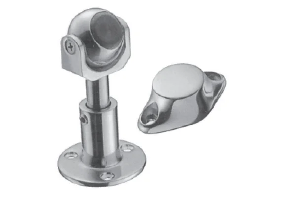 Kapi Stoperi̇ Manyeti̇k Krom Yuvarlak Ayakli