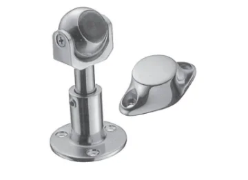 Kapi Stoperi̇ Manyeti̇k Krom Yuvarlak Ayakli - 1