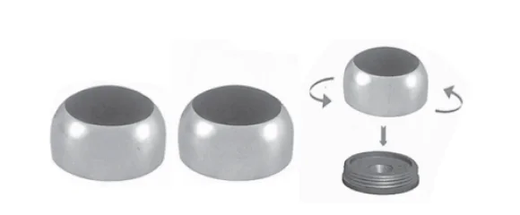 Kapi Stoperi̇ Manyeti̇k Krom Yuvarlak Çok Amaçli