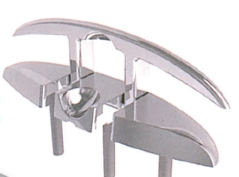 Folding Cleat with Bottom Screw 20 Cm