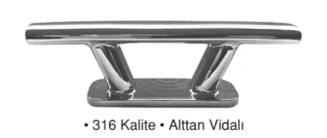 V-Model Horn Cleat Bottom Mounted 35X250X55 MM - 1