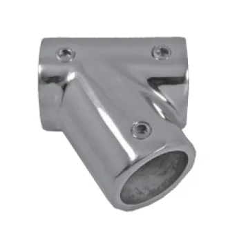 Krom Bağlanti T 60 Derece Çap:25 MM - 1