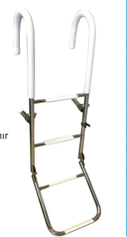 Krom Merdi̇ven Katlanir 4 Basamakli