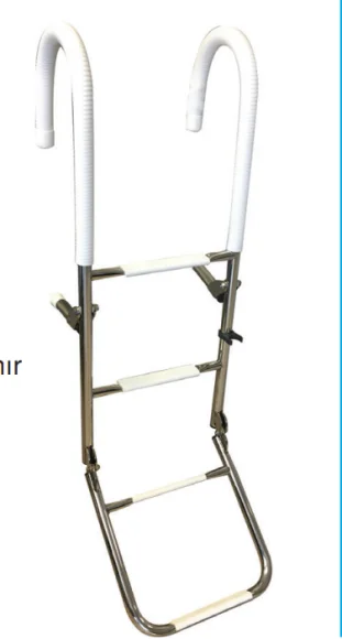 Krom Merdi̇ven Katlanir 4 Basamakli