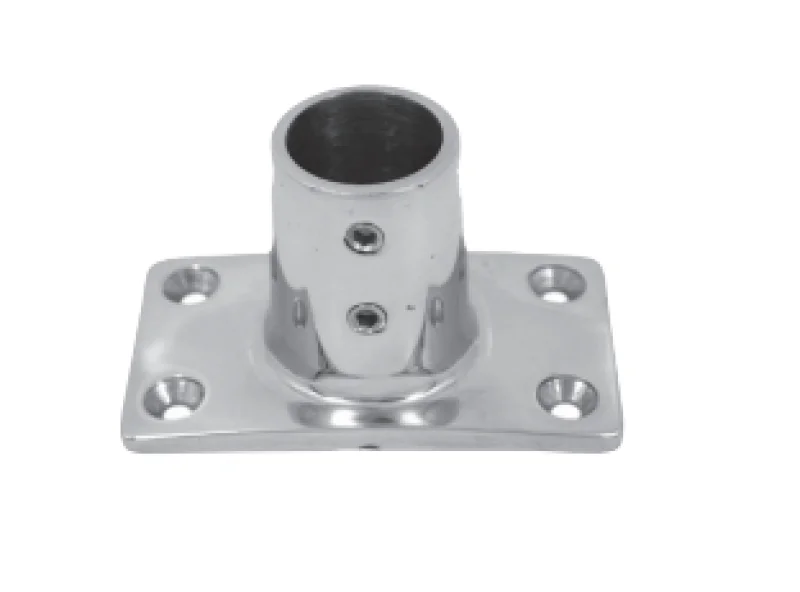 Krom Taban 90 Derece Kare Çap:25 MM