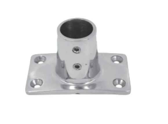 Krom Taban 90 Derece Kare Çap:25 MM