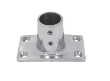 Krom Taban 90 Derece Kare Çap:25 MM - 1