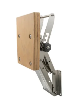 Motor Aski Braketi̇ Krom Mafsalli Ahşap 6-30 HP - 1