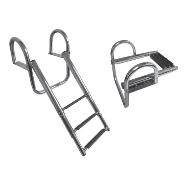 Platform ÜSTÜ Teleskopi̇k Krom Merdi̇ven 3'LÜ - 1