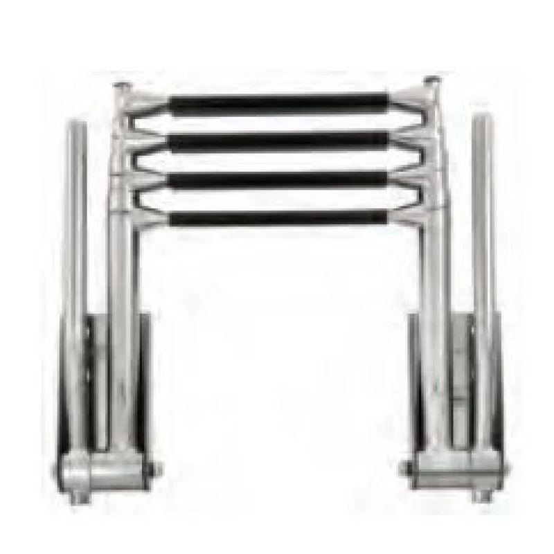 Teleskopi̇k Tutamakli Merdi̇veni̇ 4'LÜ Krom