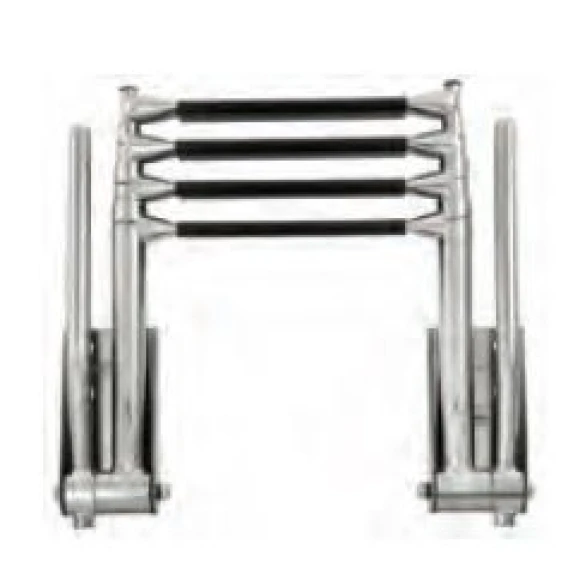 Teleskopi̇k Tutamakli Merdi̇veni̇ 4'LÜ Krom