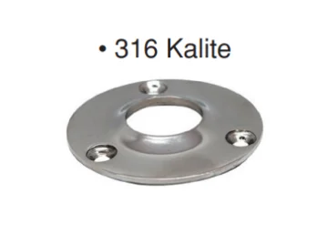 Vardavela Ve Tutamak Ayaği Krom Çap:5.5 Cm - 1