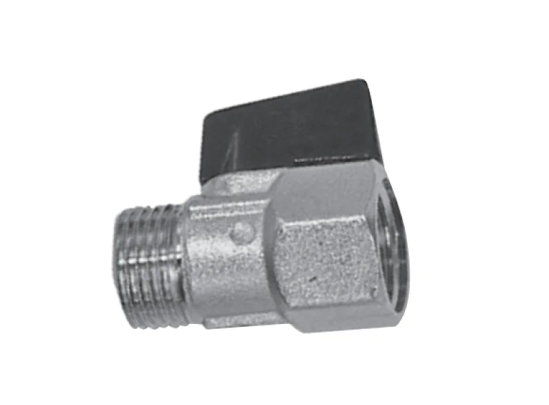 MİNİ Küresel Vana 1/2" Krome