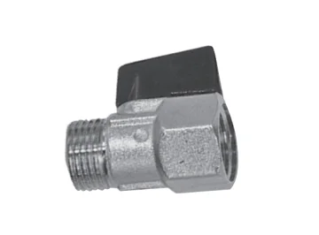 MİNİ Küresel Vana 3/8" Krome - 1