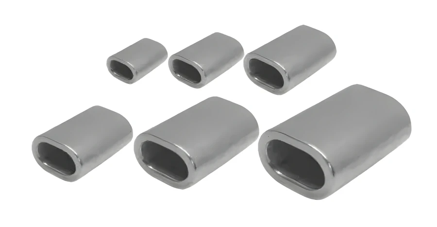 04 MM Çeli̇k Halat Yüzüğü Alümi̇nyum