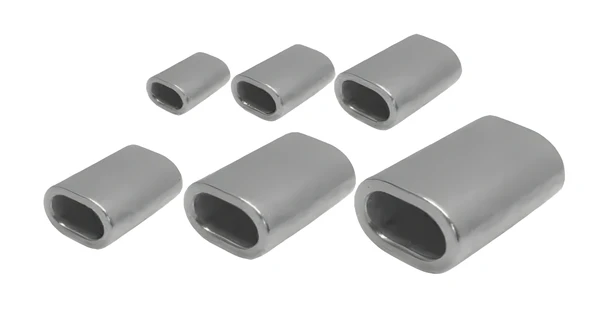 04 MM Çeli̇k Halat Yüzüğü Alümi̇nyum