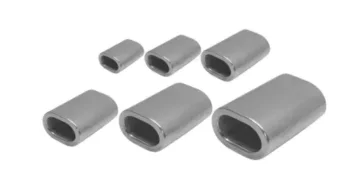 05 MM Çeli̇k Halat Yüzüğü Alümi̇nyum - 1