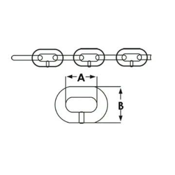 05 MM Хромированная Цепь 304 - 3