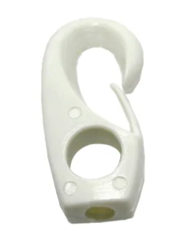 Plastic Rope Clip 8 MM White - 1