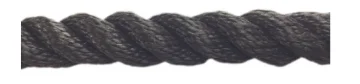 Polyester Rope 3 Strand 18 MM Black - 1