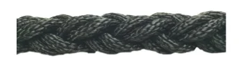 Polyester Rope 8 Strand 24 MM Black - 1