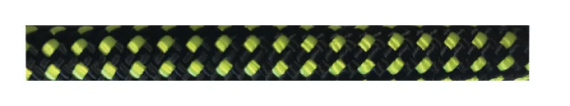 Colored Sheet Rope 06 MM Black-Yellow