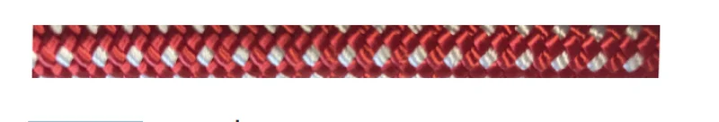 Colored Sheet Rope 12 MM Red-White