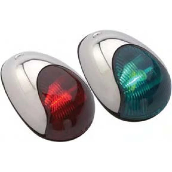 Attwood sancak/iskele feneri, takım. Yana montaj.