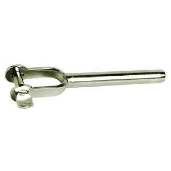 Çatal terminal, kilitli, AISI 316 paslanmaz çelik