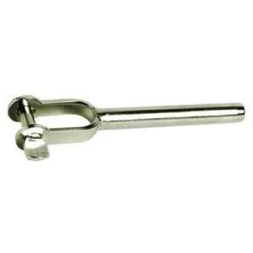 Çatal terminal, kilitli, AISI 316 paslanmaz çelik - 1