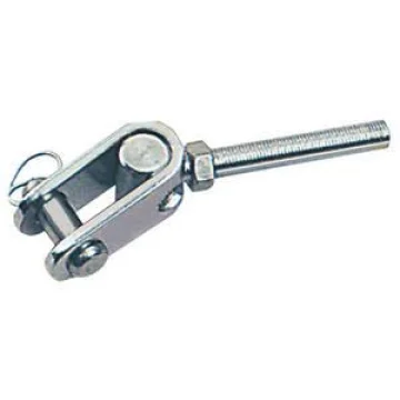 Çatal terminal, mafsallı, AISI 316 paslanmaz çelik - 1