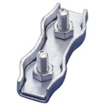 Çiftli klemens, paslanmaz çelik. - 1