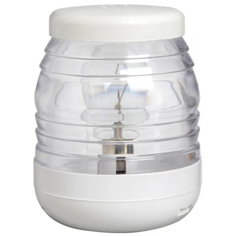 Çıpa feneri 10W. RINA onaylı, 20 metreye kadar teknelere uygun. Ø81 x 103mm.