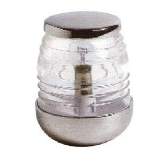 Çıpa feneri 10W. RINA onaylı paslanmaz çelik. 20 metreye kadar teknelere uygun. Ø85 x 106mm.