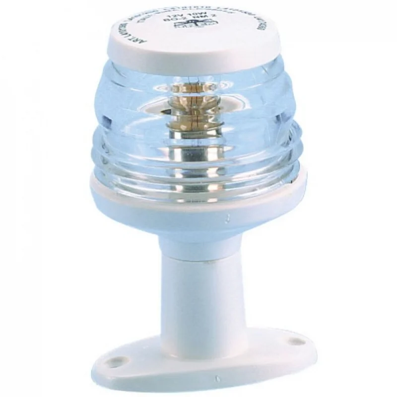 Çıpa feneri. 20 metreye kadar teknelere uygun. IMO/Colreg 72 standartlarını karşılar. 12V/10W.