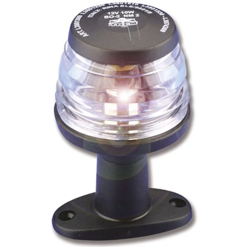 Çıpa feneri. 20 metreye kadar teknelere uygun. IMO/Colreg 72 standartlarını karşılar. 12V/10W.