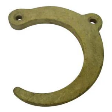 Anchor recovery hook, yellow. Used when the anchor gets caught in another boat's chain. - 1
