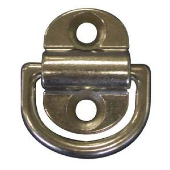 D halka, montaj gövdeli. Paslanmaz çelik, ağır hizmet tipi.