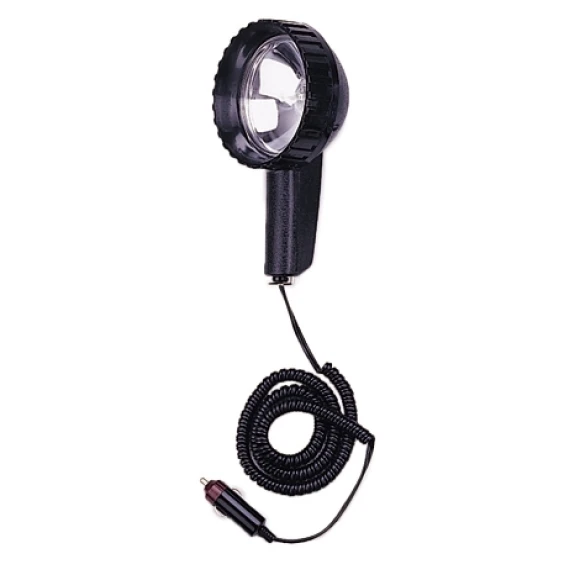 El projektörü, siyah abs, halojen, 12V/55W.