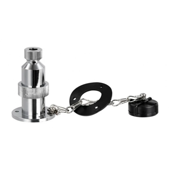 Fiş ve priz. Su geçirmez. Kromaj.