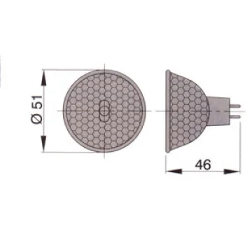 Halojen ampul. Lucca, Pisa, Limite, Empoli, Prato ve Vinci için. - 1