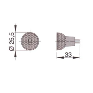 Halojen ampul. Siena ve Livorno için. 20W - 1