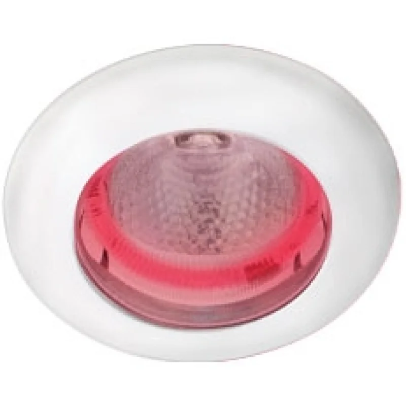 Hella Marine LED spot lambası. 
Kırmızı ambians halkalı, beyaz LED’li.