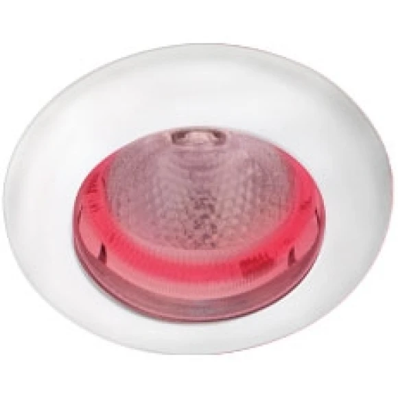 Hella Marine LED spot lambası. 
Kırmızı ambians halkalı, beyaz LED’li.