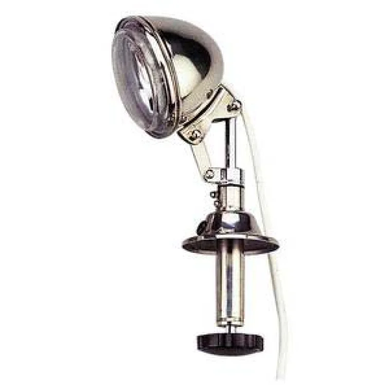 Kabin kontrollü projektör. Paslanmaz çelik. 12/55W