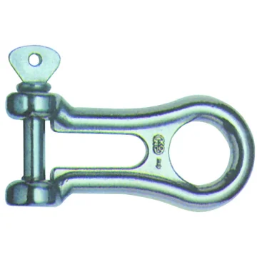 Shackle. Used to connect the second anchor to the main chain. Stainless steel. - 1