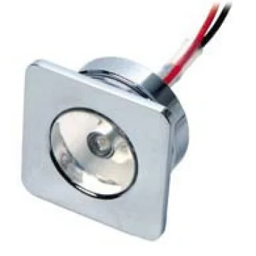 Merdiven lambası. Kromaj. Ledli. 12V. - 1