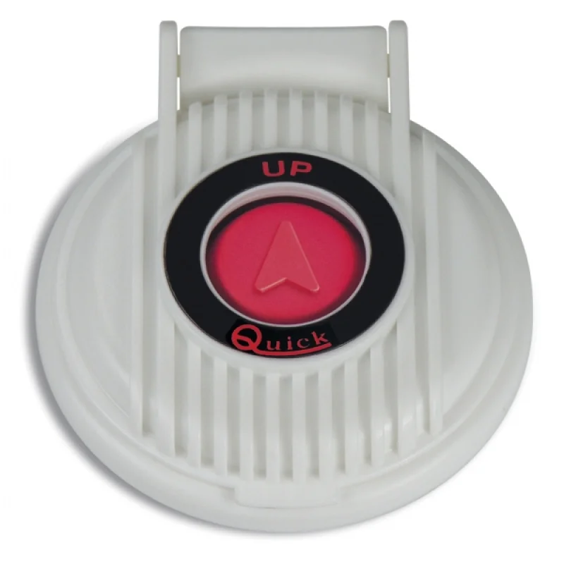 Quick deck foot switch. White