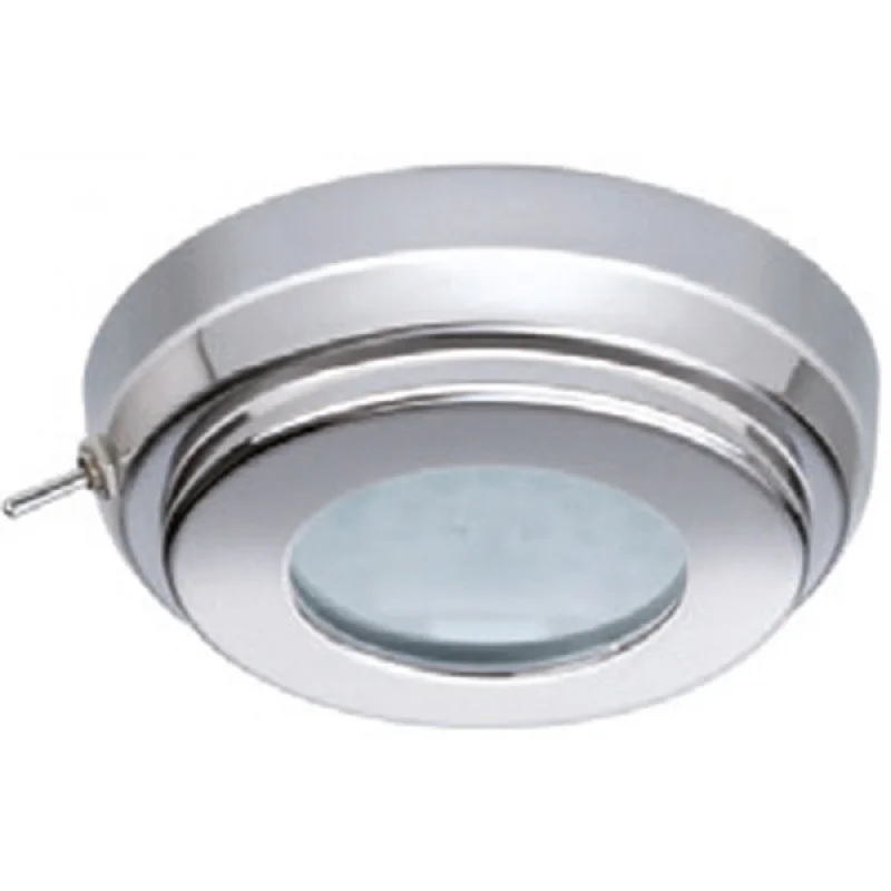 Quick Marine Lighting spot lamba. Model TOM S.
Entegre anahtarlı. Halojen ampullü modeller. 12V/10W halojen ampul dahildir. 
Paslanmaz çelik