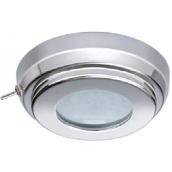 Quick Marine Lighting spot lamba. Model TOM S.
Entegre anahtarlı. Halojen ampullü modeller. 12V/10W halojen ampul dahildir. 
Paslanmaz çelik